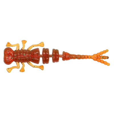 Силиконовая приманка Brown Perch Kurva 35mm цвет 011
