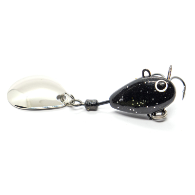 Блесна UF Studio Hurricane 28g цв. black glitter