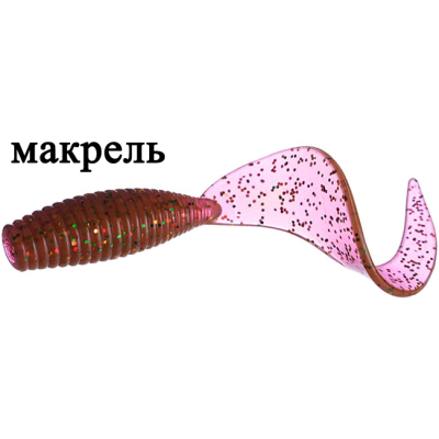 Твистер Flagman Moon 1" цв. dusty razz 20pc macrell