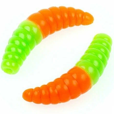 Силиконовая приманка Akara Trout Time MAGGOT 1,6 Tu-Frutti 454 (10 шт.)