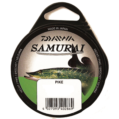 Леска Daiwa Samurai Pike 0,30мм 450м (светло-оливковая)