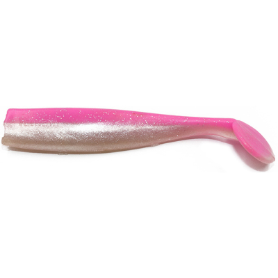 Силиконовая приманка Yaman Spry Minnow 3,5" цвет #29 - Pink Pearl (уп. 5 шт.)