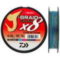 Леска плетеная Daiwa J-Braid Grand X8E 300m Multi Color 0.51mm