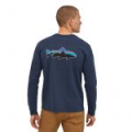 Футболка Patagonia M's L/S Fitz Roy Trout Responsibili-Tee NENA, M