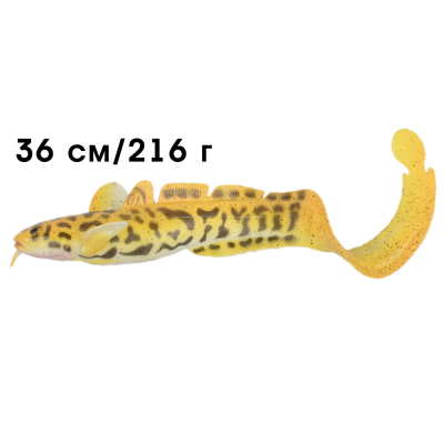 Приманка Savagear 3D Burbot 360 216g FS 02-Golden Albino 53830