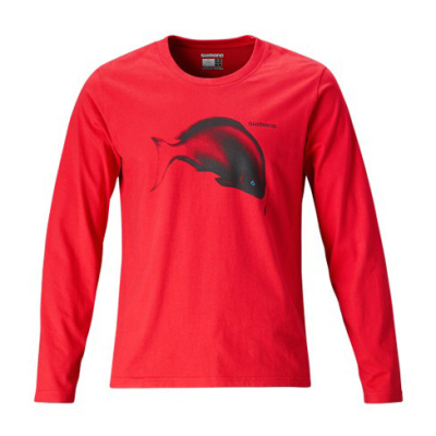 Футболка Shimano SH-095R RED 4XL