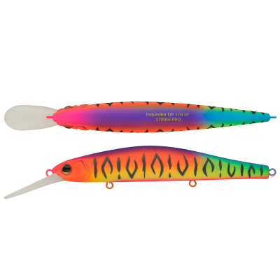 Воблер Strike Pro Inquisitor MDR 110SP нейтральный 11см 17,3 гр  Загл. 1,0-2,5m EG-193BXL-SP#A244S