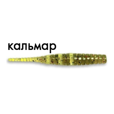 Силиконовая приманка Crazy Fish Polaris 5-4.5-1-6 кальмар цв. olive (оливка)