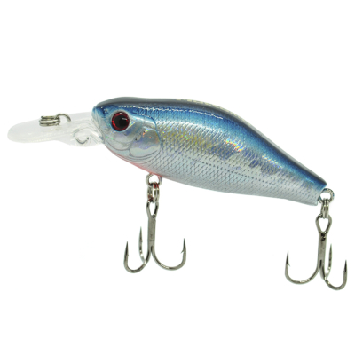 Воблер Mottomo DJ Crank 52F 8g цв. Silver Minnow