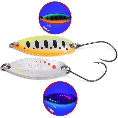 Блесна Kosadaka Trout Police Convex 3.3g 32mm цвет F49UV