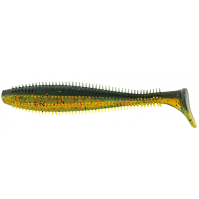 Силиконовая приманка Fox Rage Spikey Shad Ultra 3.5"/90mm цв. Dark Oil (NSL1287)