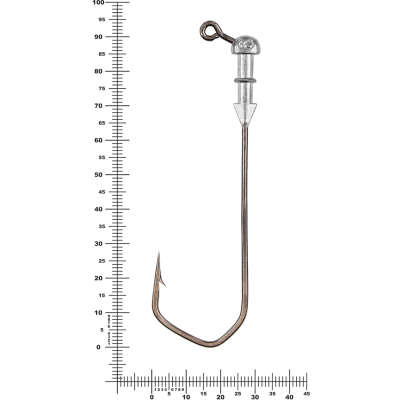 Мормыш Джиг не крашеный Шар 6 гр, кр-к VD-079 GNB-079-10/0-06(25)
