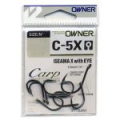 Одинарный крючок Owner 53269 Carp Iseama X w/eye BC №2 7шт