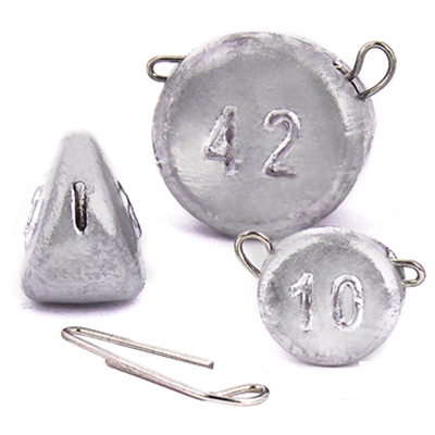 Грузило Nautilus "Чебурашка Эксцентрик" съёмное ухо 44гр (уп.3шт)