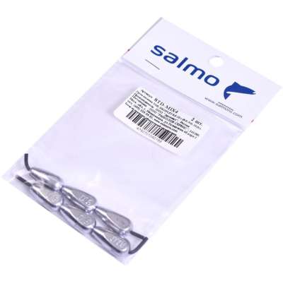 Груза косичка Salmo Tail Droplet MIX4 8,0-10 г (8.0; 9.0; 10.0г)
