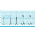 Крючок двойной Flagman Double Hook Slim F-91 №2 4шт
