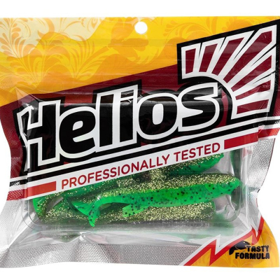 Силиконовая приманка Helios Nelma 3.15"/8 см Green Peas 6шт. (HS-26-051)