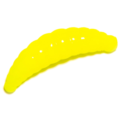 Силиконовая приманка Trout Bait Maggot 30 Сыр цв. 6 (Lemon)