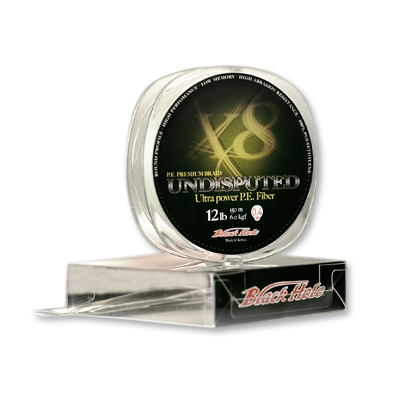 Леска плетеная Black Hole Undisputed 150м 0,20мм (№1,5) - 8 нитей U-20