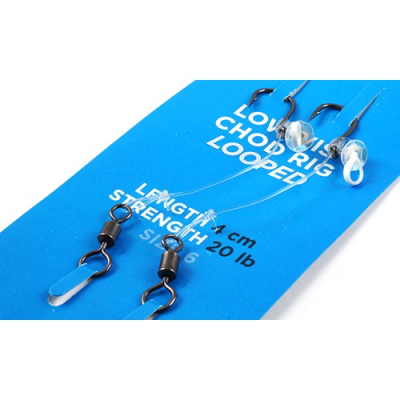 Оснастка волосяная Nautilus Low Vis Chod Rig 4см 20lb #6