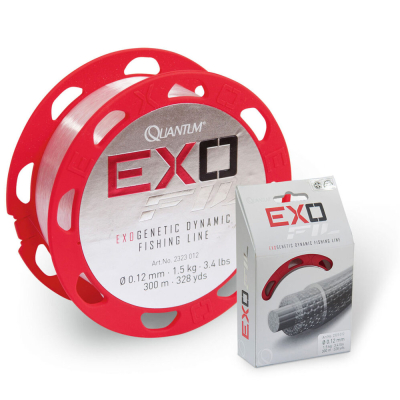 Леска Quantum Exofil 300m; 0.12mm; 1.5kg