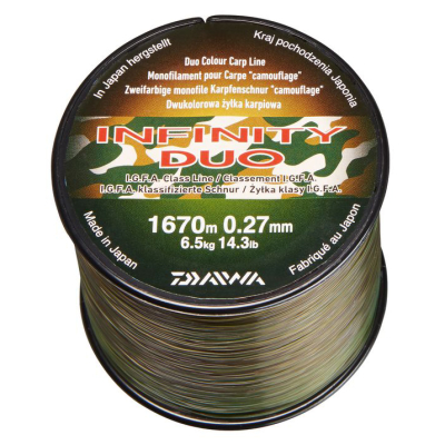 Леска Daiwa Infinity Duo Camo 840m-0.36mm