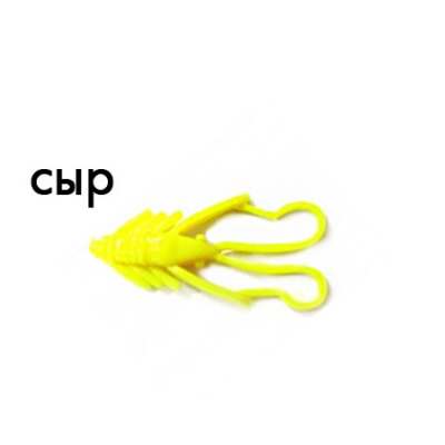 Мягкая приманка Trout Zone Nymph 1,6" шартрез сыр