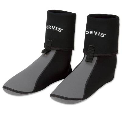 Носки неопрен. Orvis Neoprene Guard Sock Black/Grey Large