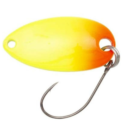 Блесна колеблющаяся Berkley AGS Roru 2.5g 2.73cm цвет Orange Tip/CharTreuse /Gold