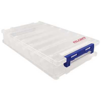 Коробка 2-х сторонняя для приманок Ruzza 235x150x41мм горизонтальные V-ячейки