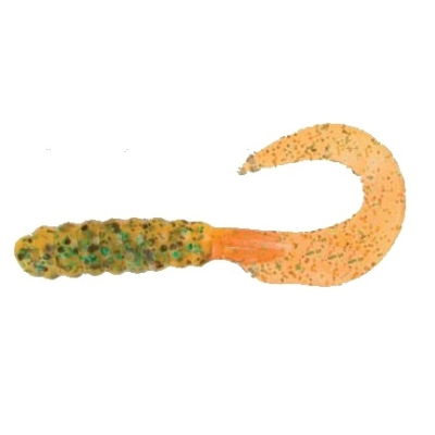 Силиконовая приманка YUM Walleye Grub 4" цв. 49