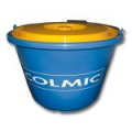 Пластиковое ведро для прикормки Colmic BLU:17 Lt+ пластиковая крышка