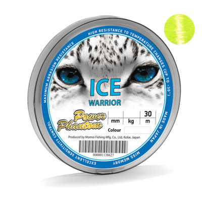 Леска Power Phantom Ice Warrior Fluo 30m 0,28mm, 7,3kg