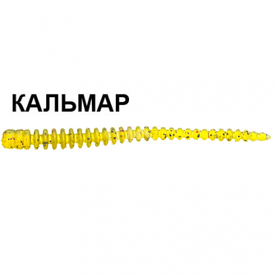Силиконовая приманка Crazy Fish Cruel Leech 8-55-1-6 кальмар цв. olive (оливка)