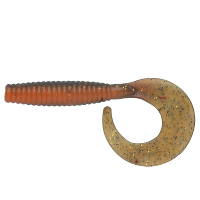Силиконовая приманка Wake Grub 4,5" Garlic цв. BOTTOM SPECIAL 529