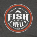 Футболка Simms Fish It Well T-Shirt, Charcoal Heather, XXL