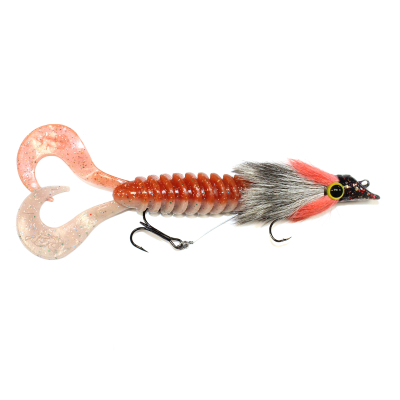 Приманка RSK Fishing MAUS L diver (диаметр головы 18,5 mm) 21см 65гр тело цвет 039 розово-серая голова