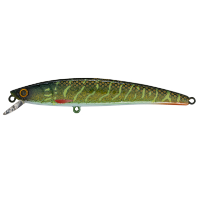 Воблер Strike Pro Arc Minnow 75SP, 75 мм, 5,5 гр цвет: JV012 Green Motoroil Pike UV (JL-119-SP#JV012-UV , код: 9930553)