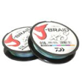 Леска плетеная Daiwa J-Braid X8 150m (мультиколор) 0,18мм