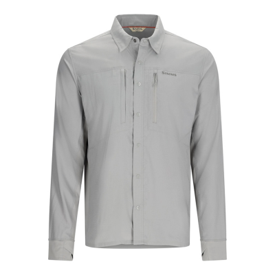 Рубашка Simms Intruder BiComp Fishing Shirt, Cinder, XXL