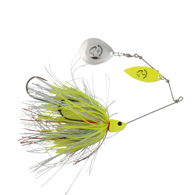 Спиннербейт Savagear Da'Bush Spinnerbait 42g Yellow Silver Holo Flame 42150