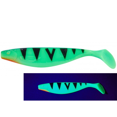 Силиконовая приманка Balzer Shirasu Majo UV Booster 10см/7гр цв. Green FT (13770 010)