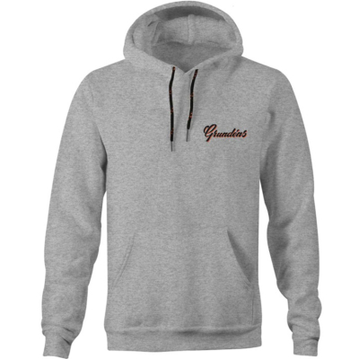 Толстовка Grundens Displacement DWR Hoodie, Athletic Heather, XXL