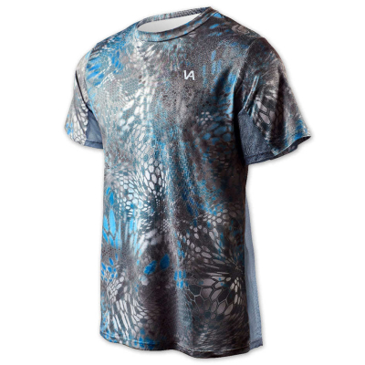 Футболка мужская Veduta Air серия UPF50+ Reptile Skin Blue р.3XL