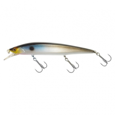 Воблер Jackall Rerange 110SP цв. Hl bora silver & black