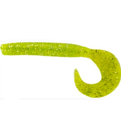 Мягкая приманка Allvega Cigar Grub 9,5см 7,5г (5шт.) цв. Chartreuse