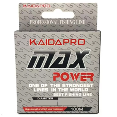 Леска Kaida Max Power прозрачная 100м 0,16мм 