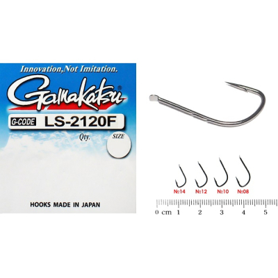 Крючок Gamakatsu LS-2120F  N/L №6 (13шт.)