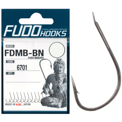 Крючок Fudo FDMB-BN 6701 № 8 (16 шт./уп.)