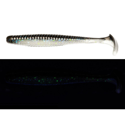 Мягкие приманки Noike Smokin' Swimmer 5" #148-Black Shiner (5 шт.)